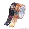 PAPERBLANKS Washi Tape Set - 2 x 10m - Anemone & Floralia