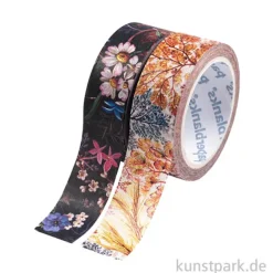 PAPERBLANKS Washi Tape Set - 2 x 10m - Anemone & Floralia