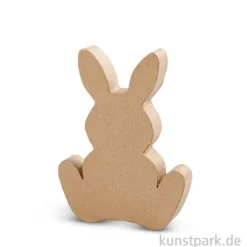 Pappmaché - Osterhase, handgemacht, Höhe 18 cm