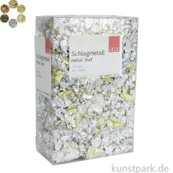 Passione Schlagmetall-Flocken, groß, 3g