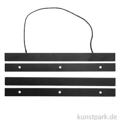 Posterleisten magnetisch - Schwarz