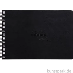 Rhodia Mixed Media Book, Spiral, 250g, 32 Blatt