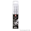 Sakura Gelly Roll 3er Set - weiß Bold