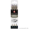 Sakura PIGMA Micron + PN Set - 3 Strichstärken, Architektur