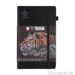 Sakura Skizzenbuch, 80 Blatt, Schwarzes Papier, 140g