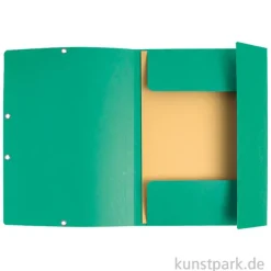 Sammelmappe aus Manilakarton mit Gummiverschluss, DIN A4