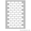 Schablone - Muster Bricks, A5