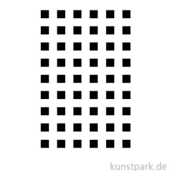 Schablone - Muster Quadrate, Squares, A5