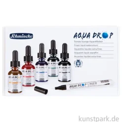 Schmincke AQUA Drop Set, 5 x 30 ml + Liner