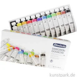 Schmincke Designers Gouache, 12 x 20 ml Set