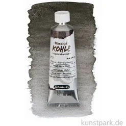 Schmincke Flüssige Kohle Pfirsichkernschwarz 15 ml