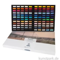 Schmincke Pastell - Kartonset, 120 halbe Pastellstifte