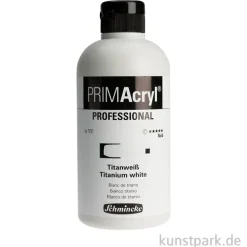 Schmincke PRIMAcryl Acrylfarbe Titanweiß, Fluid, 500 ml