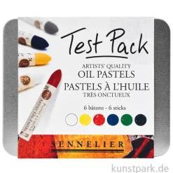 Sennelier Ölpastellstifte - 6er Set, Test Pack