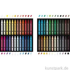 Sennelier Pastellstifte Set - 48 halbe Pastellstifte in Kartonbox