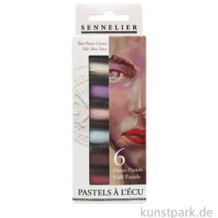 Sennelier Softpastell ECU - 6 x 1/2 Stifte, helle Hauttöne