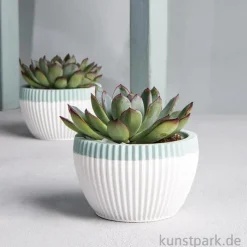 Silikon Gießform - Dekoschale geriffelt, ø 9 cm, Höhe 6 cm