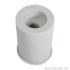 Silikon Gießform - Kerzenhalter für Teelichter + Stabkerzen, ø52x71mm