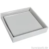 Silikon Gießform - Untersetzer Quadrat, 10 x 10 x 1,5 cm