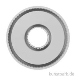 Silikon Gießform - Untersetzer Ring, geriffelt, ø 17 cm, Höhe 2 cm