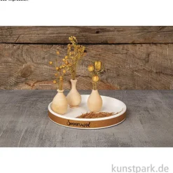 Silikon Gießform - Untersetzer Rund, Durchmesser 17 cm, Höhe 2,1 cm