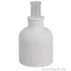Silikon Gießform - Vase geriffelt, Durchmesser 8,3 cm, Höhe 9,5 cm