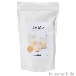 Sojawachs für Kerzen in Gefäßen, Creme, 500 g