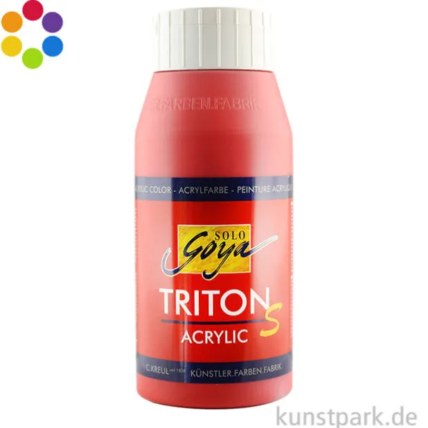 Solo Goya TRITON S - Acrylfarbe mit Glanzeffekt, 750 ml