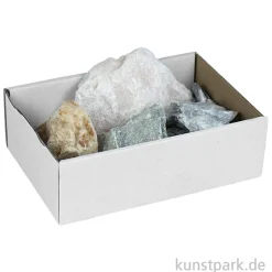 Speckstein Rohlinge in verschiedenen Farben 1,5 kg