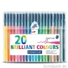 STAEDTLER Fasermaler triplus color 20er Set im Kunststoffetui