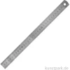 Stahlmaßstab mit Skalierung und Aufhängeloch