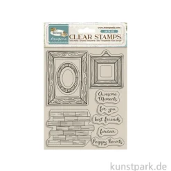 Stamperia Acrylic Stamps - Alterego Frames, 14 x 18 cm