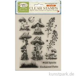 Stamperia Acrylic Stamps - Hidden Grove Mushrooms