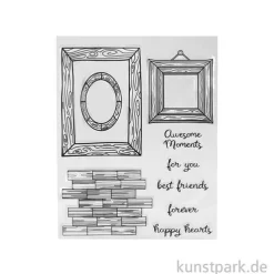 Stamperia Acrylic Stamps - Alterego Frames, 14 x 18 cm