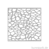 Stamperia Schablone - Silent Sea Stones Pattern, 12 x 12 cm