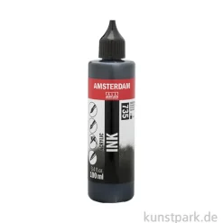 Talens AMSTERDAM Acrylic Ink, 100 ml, Oxidschwarz