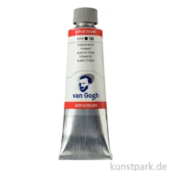Talens VAN GOGH Acrylfarbe, 150 ml Tube, Titanweiß
