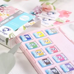 Talens VAN GOGH Aquarell Pocket Box - Frau Hölle Edition Floral
