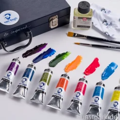 Talens VAN GOGH Ölfarben Starter Set XL mit 12 x 40 ml + Zubehör