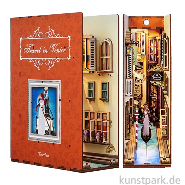 TONECHEER Book Nook - Travel in Venice