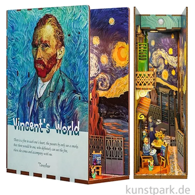 TONECHEER Book Nook - Vincent's World