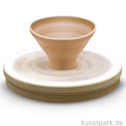 Töpferscheibe aus MDF mit Kugellager, Durchmesser 30 cm