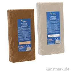 Töpferton feinschamottiert, 10 kg
