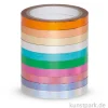 Washi-Tape Hotfoil - Irisierend, 5 mm, 10er Set, je 5 m