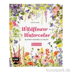 Wildflower Watercolor - Blumen-Aquarelle malen, Edition Fischer
