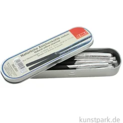 Zeichenkohle medium 12 Stk in Aludose, 4-5 mm